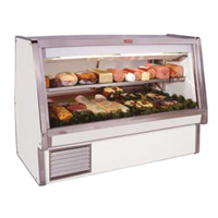 Howard-McCray SC-CDS34E-8-LED 100.5-Inch Double Duty Refrigerated Deli Display Case