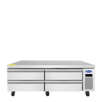 Atosa MGF8463GR 72-Inch Four-Drawer Freezer Chef Base Equipment Stand