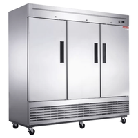 New Air NSR-182-H 82-Inch 3-Door Commercial Reach-In Refrigerator