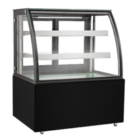 Vitrine Réfrigérée à Courbe Vitrée EFI CGCM-4747 de 120 cm pour Boulangerie et Traiteur