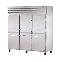 True Refrigeration STA3F-6HS 77.75" Three-Section 6-Half-Door Solid Reach-In Freezer