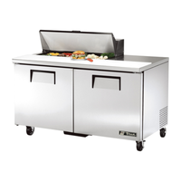 True Refrigeration TSSU-60-10-HC 60-Inch Commercial Sandwich and Salad Prep Table