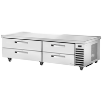 True 84-Inch Refrigerated Chef Base TRCB-82-84-HC~SPEC3 with 4 Drawers