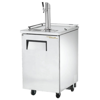True Refrigeration TDD-1-S-HC 23.5" Stainless Steel Direct Draw Kegerator