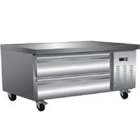 Maxx Cold MXCB48HC 50-Inch Commercial Refrigerated Chef Base with 2 Drawers