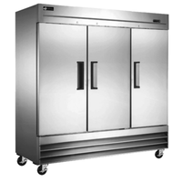Réfrigérateur commercial compact de 205,5 cm à 3 portes pleines EFI X-Line C3-82VCX