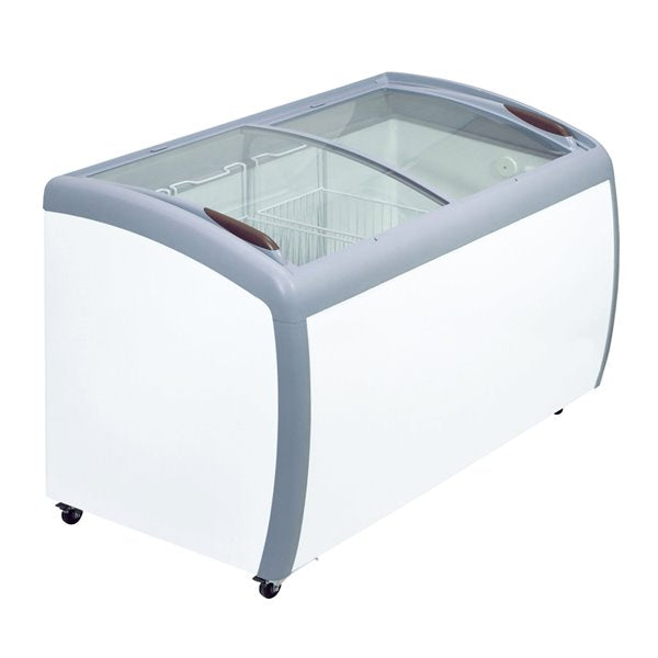 XS-360YX Congélateur-coffre en verre incurvé, 50" Largeur - Toronto Commercial Refrigeration