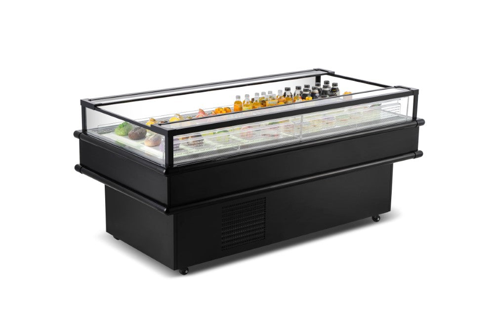CM-1800C Présentoir d’îlot réfrigéré - 73" de largeur - Toronto Commercial Refrigeration