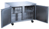 UUC72F Congélateur sous comptoir à trois portes pleines, 72" de largeur - Toronto Commercial Refrigeration