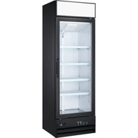 EFI C1-25GDVCX X-LINE 25" Glass Single Door Black Commercial CoolerToronto Commercial Refrigeration