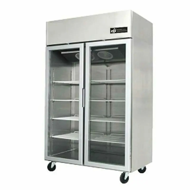 EFI C2-52GDSVC Commercial Top Mount Glass Door Reach-in Refrigerator