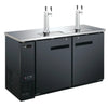 EFI CBBDD2-60CC 60" Black Back Bar Direct Draw Dispensing CoolerToronto Commercial Refrigeration