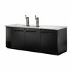EFI CBBDD3-90CC 90-inch Black Direct Draw Beer Dispensing CoolerToronto Commercial Refrigeration