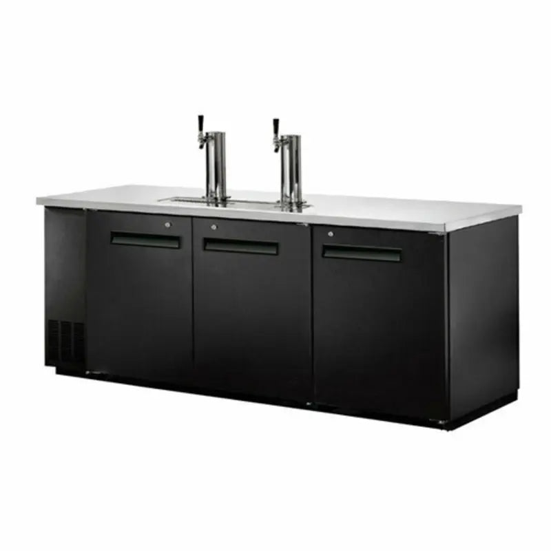 EFI CBBDD3-90CC 90-inch Black Direct Draw Beer Dispensing Cooler