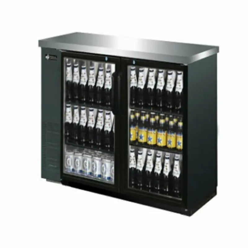 EFI CBBGD2-48CC Commercial 2-Door Swing Glass Back Bar CoolerToronto Commercial Refrigeration