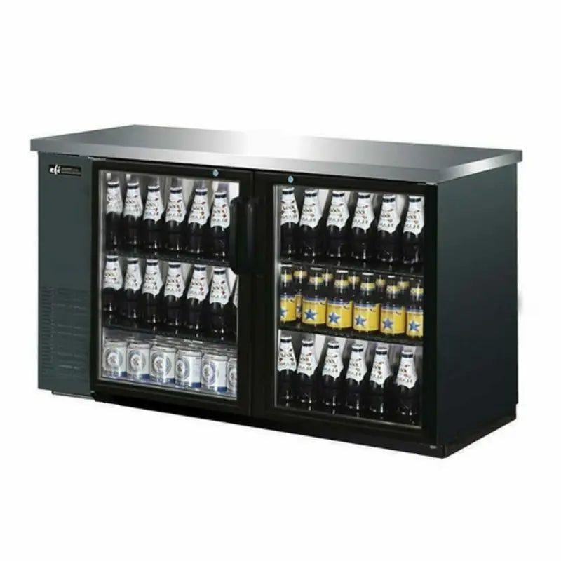 EFI CBBGD2-60CC Commercial Back Bar Swing Glass Door CoolerToronto Commercial Refrigeration
