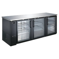 EFI CBBGD3-90CC Commercial 3-Door Back Bar Glass CoolerToronto Commercial Refrigeration
