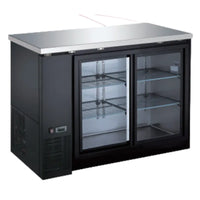 EFI CBBGDS2-48CC Premium Back Bar Sliding Glass Door Beverage CoolerToronto Commercial Refrigeration