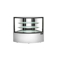 EFI CGCRM-5948 Refrigerated Corner Glass Display Case for RetailToronto Commercial Refrigeration