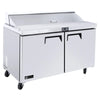 EFI CSDR2-60VC Commercial Stainless Steel Salad Sandwich Prep Table RefrigeratorToronto Commercial Refrigeration