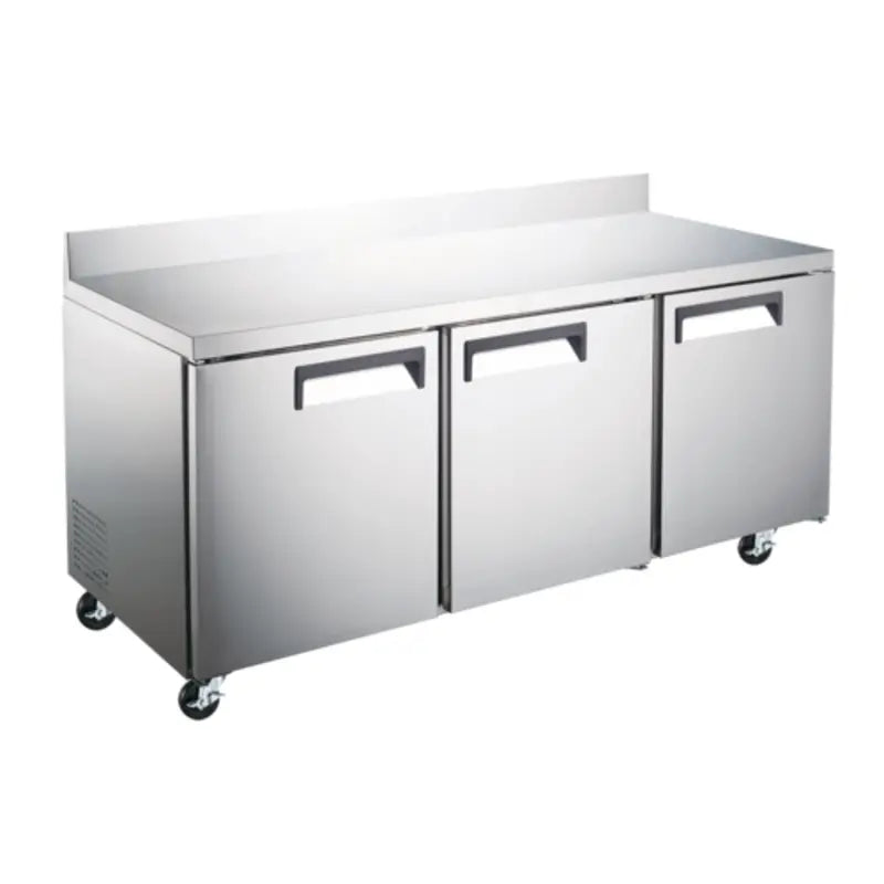 EFI CWDR3-72VCX 72" Stainless Steel Refrigerated Worktop Counter