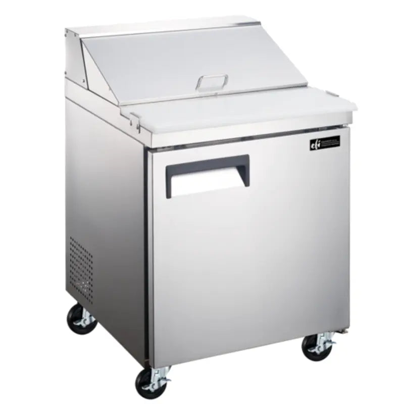 EFI X-LINE 27" CSDR1-27VCX Commercial Refrigerated Salad Sandwich Prep Table