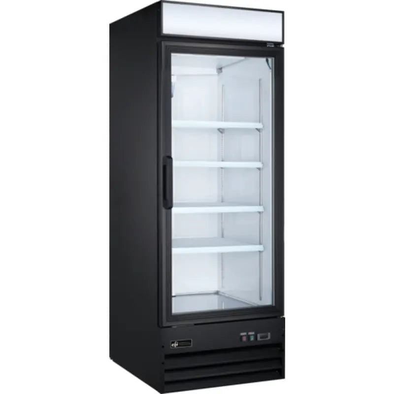 EFI X-Line 27-inch Glass Door Stainless Steel Commercial Cooler