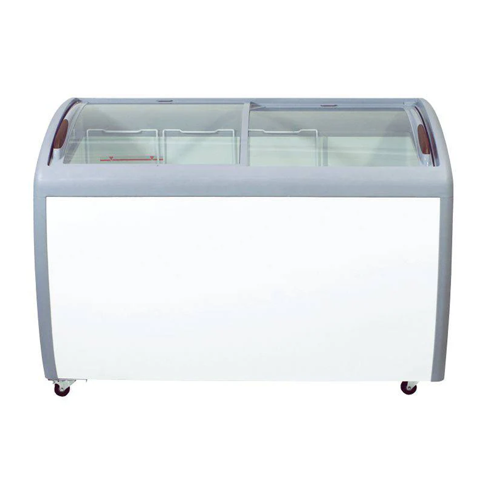 XS-460YZ Congélateur-coffre en verre incurvé - 60" Largeur